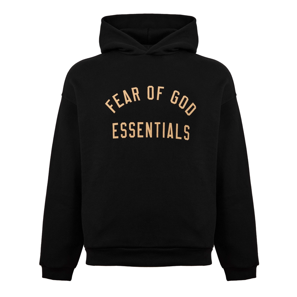 Fear of God Essentials Fleece Hoodie - Black
